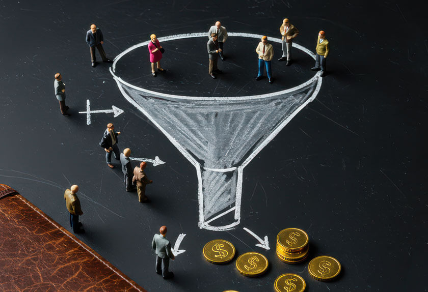 Como utilizar a estrutura do Funil de Vendas no seu negócio